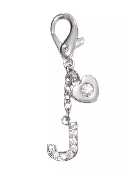 Russ Berrie Сребърен Монограм Гривна Charm