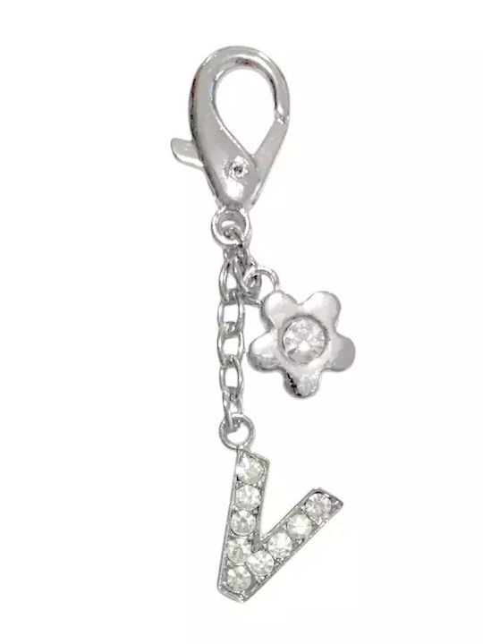 Russ Berrie Monogram Silver Charm