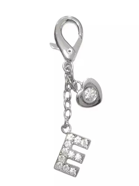 Russ Berrie Сребърен Монограм Гривна Charm