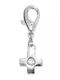 Russ Berrie Charm with Stones made of Silver