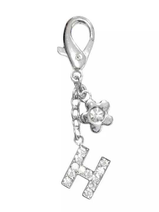 Russ Berrie Сребърен Монограм Гривна Charm