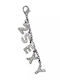Russ Berrie Charm Mit Steinen Aus Silber