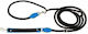 Adjustable Leather Dog Leash 20mm 6 220cm Blue
