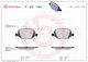 Brembo Brake Pad Set Disc Brake P 23 146