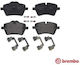 Сет Спирачни Накладки Дискови Brembo P06086