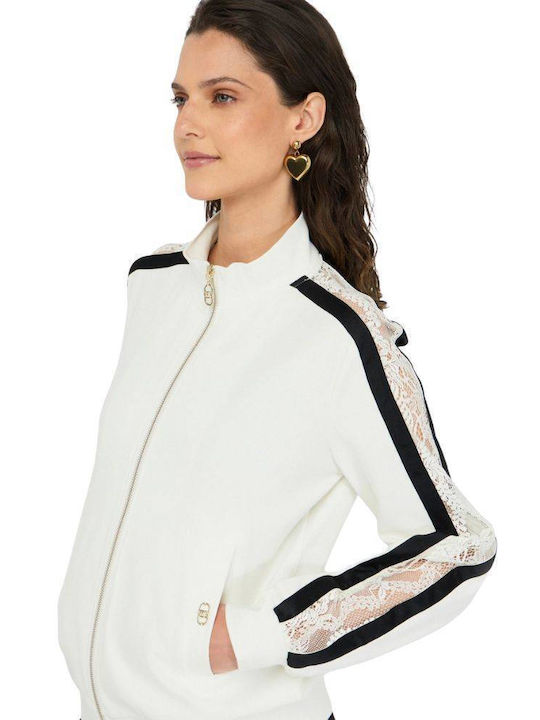 Women's Sweatshirt White / Black