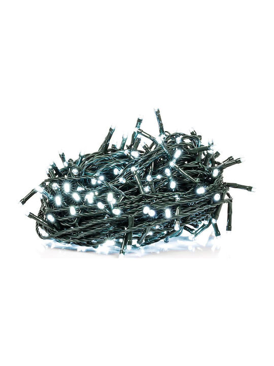 200 Lights LED 20m. Cold White type Rain 1pcs