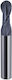 Carbide End Mill Shank Dia 1.5 R0.75 3/50 Z2 Ha...