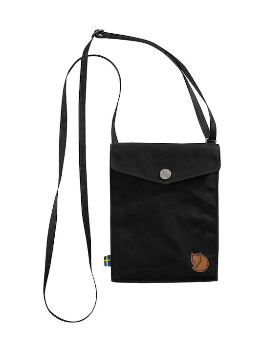 Pocket Herrentasche Schulter / Crossbody Schwarz