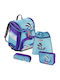 Комплект Ученически Раници Step By Step Touch 2 21л Happy Dolphins 4 Бр