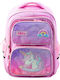 Einhorn Schulranzen mit Brustgurt Rosa 20l