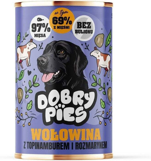 Dolina Noteci Nassfutter Hunde mit Rindfleisch 400gr