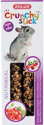 Zolux Crunchy Stick Τσιντσιλά Άγριο Τριαντάφυλλο Σταφίδα 115 Γρ 1105149 3336022092301