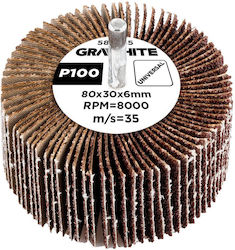 Graphite Κύλινδρος Λείανσης K100 30x80mm Graphite Κύλινδρος Λείανσης K100 30x80mm