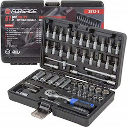 Forsage Tool Case with 51 Tools