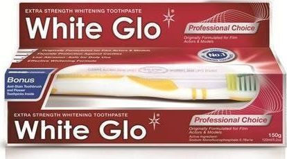 White Glo Επαγγελματική Επιλογή Σετ Οδοντόκρεμα 100ml + Οδοντόβουρτσα
