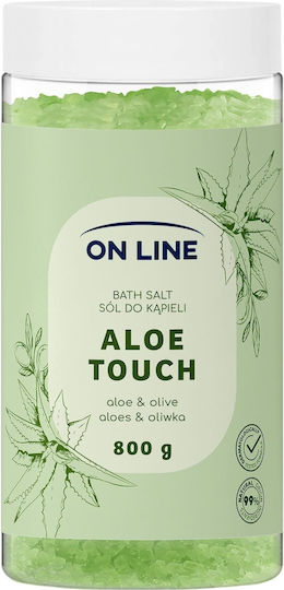 On Line Aloe Touch Bath Salts 800 G