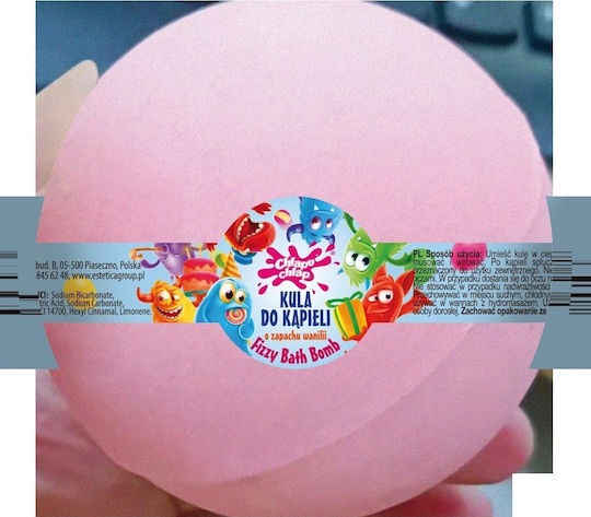 Chlapu Chlap Bath Bomb Baloane Efervescente Cu Miros De Vanilie 180 G