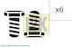 Luk Schwungrad Schrauben Set 411 0007 10