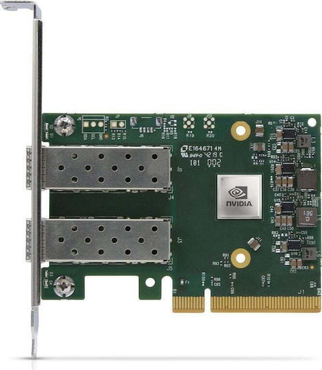 Електронен Контролер Nvidia Nvidia Connectx-6 Lx En Деактивирано Crypto Secure Boot Мрежов Адаптер Pcie 4.0 X8 Gigabit Ethernet 10gb Ethernet 25gb Ethernet Sfp28 X 2