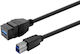 Vivolink Keystone Black Usb 3.0 A-female To B-male Prokeyusb3afbm2b