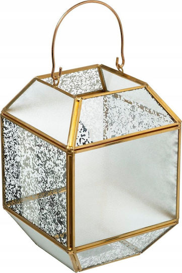 Fééric Lights and Christmas Χριστоулгенски свещи и свещници Стъклен Lattern 20x14см.