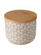 Boltze Vase General Use with Lid Ceramic 450ml