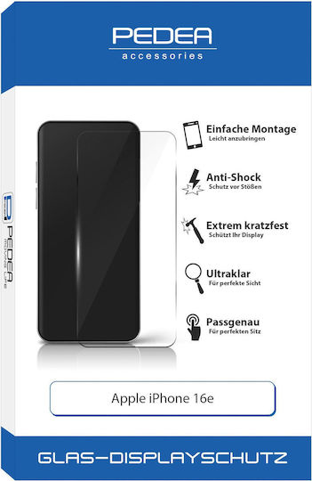 Pedea Screen Protector (iPhone 17e / 16e / 14 / 13 / 13 Pro)