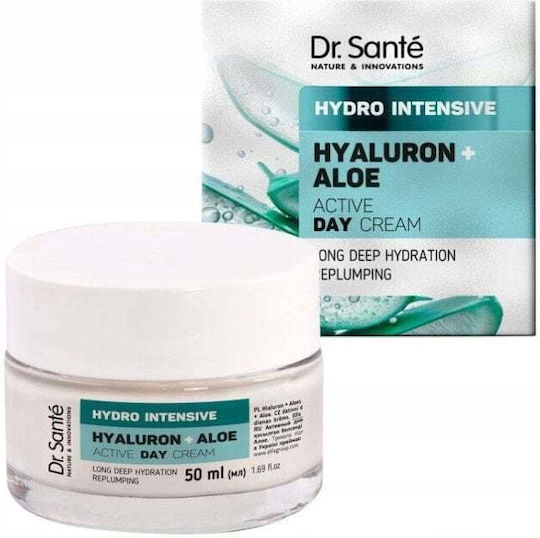 FlosLek Hyaluron Ενυδατική Κρέμα Προσώπου Ημέρας με Aloe Vera 50ml