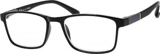 Brilo Reading Glasses +1.50 in Black color