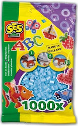 Ses Ses Iron-On Beads 1000 Pieces Blue 00714 07140