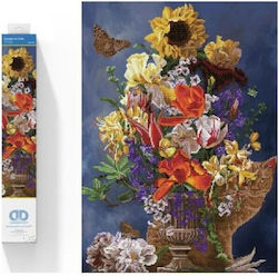 Diamond Dotz Diamond Painting Diamond Dotz Flower Bouquet Garden Gold 60x80cm Dd13029