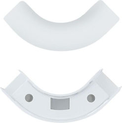 Organizer Qoltec Cable Cover White 1 Piece 54224 Organizer Qoltec Cable Cover White 1 Piece 54224