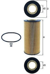 Car Oil Filter Knecht Ox123/1d