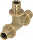 Tece Tee 20x20x20 Brass 710020