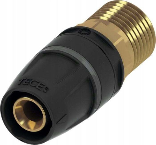 Tece Übergangs-Nipel Messing Gz 16mm x 1/2" 8610102