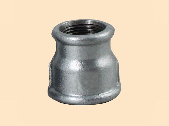 Hydroland Μούφα Μειωτική Γαλβανισμένη 1"x3/4" Χυτοσίδηρη