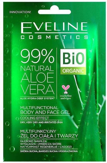 Eveline 99% Natural Gel hidratant pentru corp cu Aloe Vera 20ml