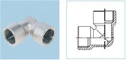 Kisan 1/2" Threaded Elbow 30.20.21