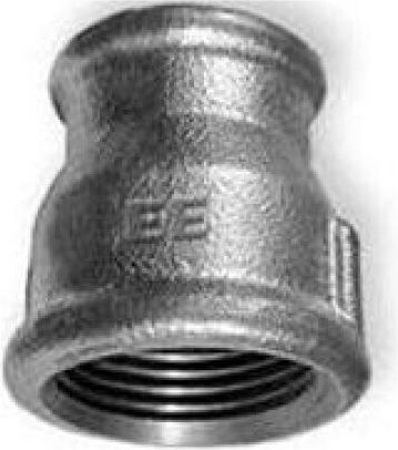 Odlewnia Zawiercie Съединител За Въздуховод Намаление M2 3/4 X 1/2" Галванизирана