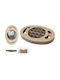 Koopman Interactive Cat Toy Wooden Construction Cardboard 2 Balls 36x25x5cm
