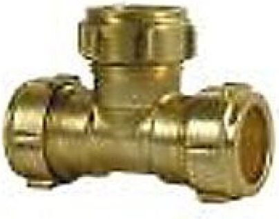 Conex Three-Way Connection Conex Compression 15x15x15mm Brass Eee1020601eq