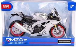 Daffi Model Rmz Hobby 1:12 Aprilia Rsv4 Silver H-134 81345 Daffi Model Rmz Hobby 1:12 Aprilia Rsv4 Silver H-134 81345
