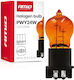 Halogen Car Lamp PWY24W WP3.3x14.5-4 Amber 12V 24W Amio-04410