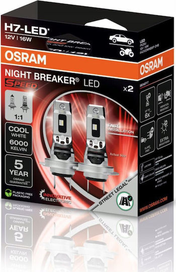 Osram Night Breaker H7 LED Geschwindigkeit +230% Limitierte Edition