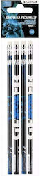 Hb Pencil Eraser Pack 36/432