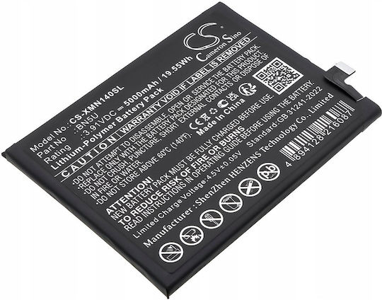 Cameron Sino Compatible Replacement Battery for Xiaomi Redmi Note 14 5G, Poco M7 Pro