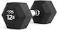 Tiguar Dumbbell Барбели Шестоъгълник 1 x 12.5кг