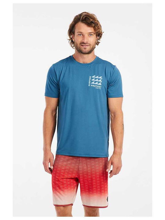 Surf T-Shirt Blau