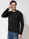 Long Sleeve Blouse Black